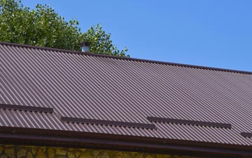 typical Eyton Upon The Weald Moors corrugated roof uses